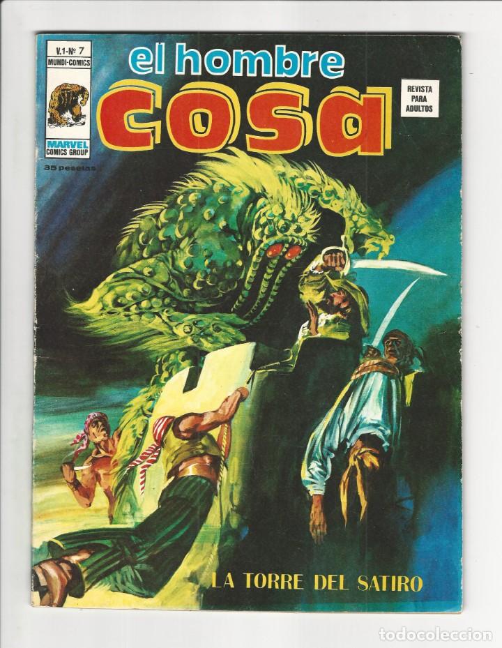 C&oacute;mics: V&eacute;rtice. El hombre cosa Vol1. 7 - Foto 1