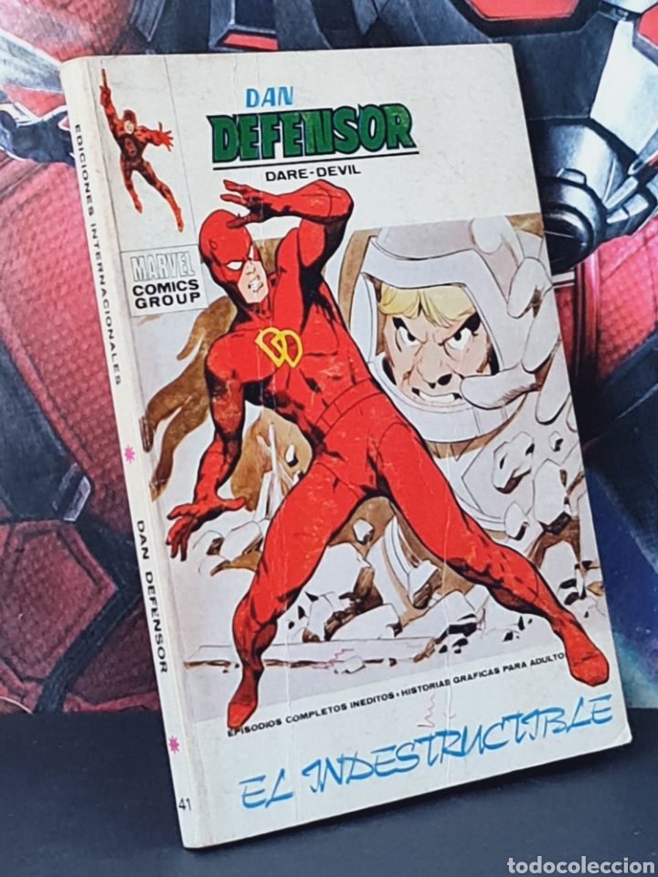 C&oacute;mics: DAN DEFENSOR 41 EL INDESTRUCTIBLE NORMAL ESTADO TACO EDICIONES VERTICE - Foto 1