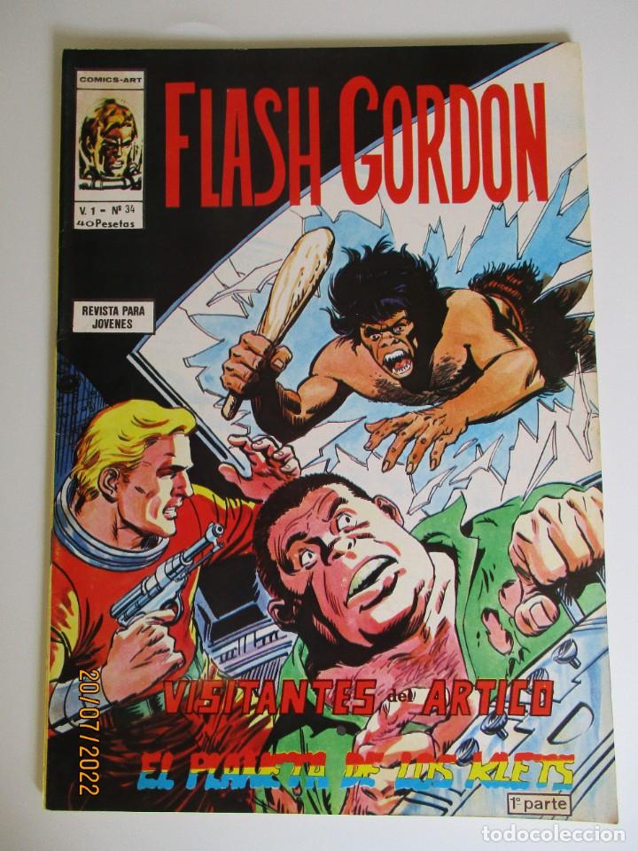 C&oacute;mics: FLASH GORDON (1974, VERTICE) -V.1- 34 &middot; 1975 &middot; FLASH GORDON - Foto 1