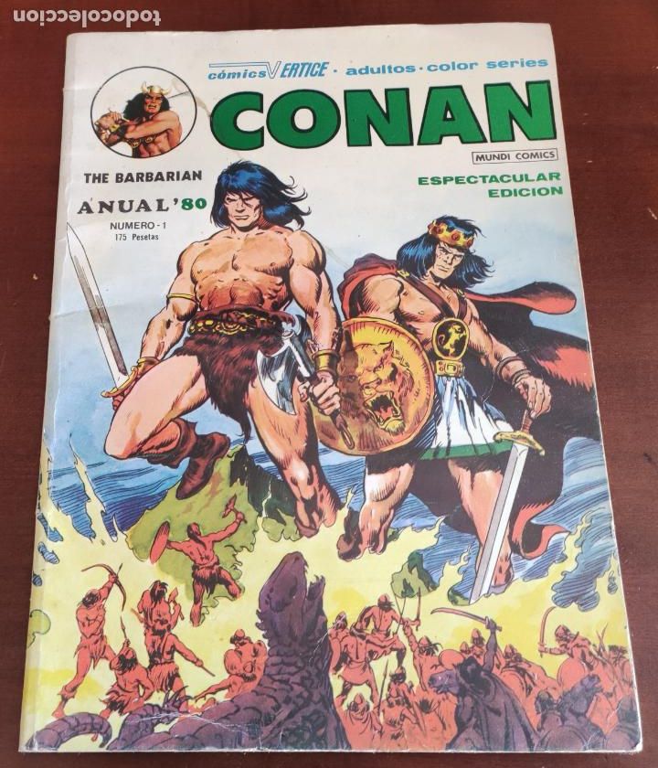 C&oacute;mics: CONAN THE BARBARIN VERTICE ANUAL 80 - Foto 1