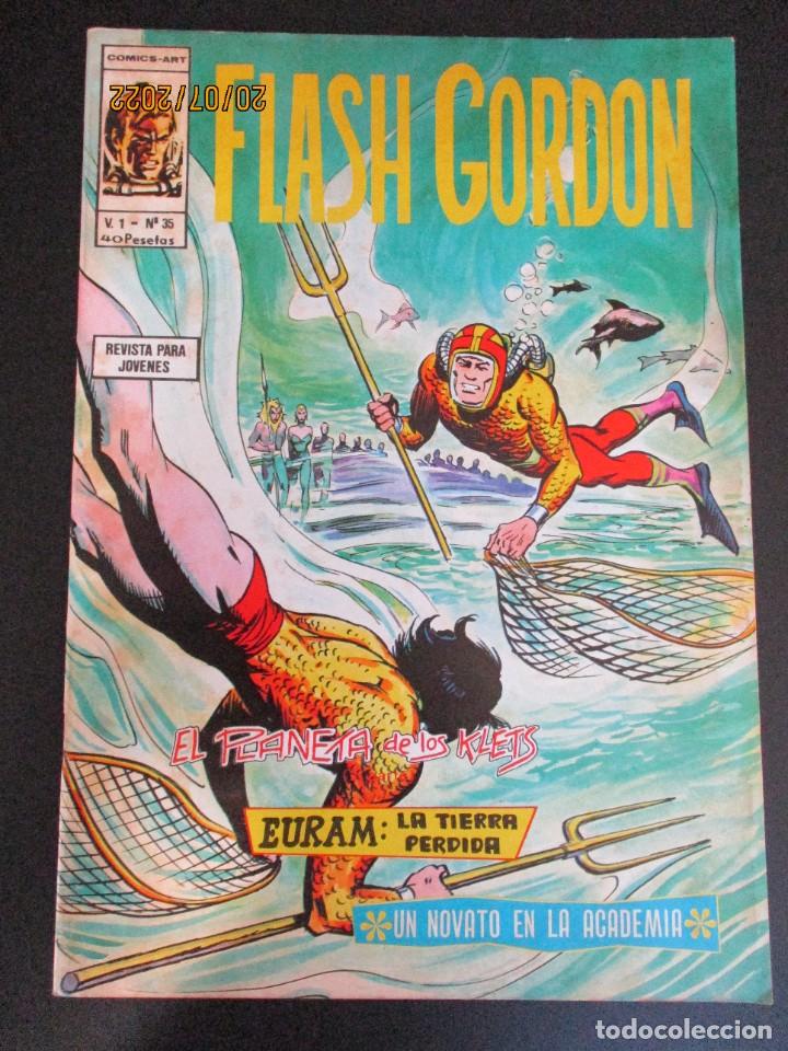 C&oacute;mics: FLASH GORDON (1974, VERTICE) -V.1- 35 &middot; 1975 &middot; FLASH GORDON***EXCELENTE*** - Foto 1