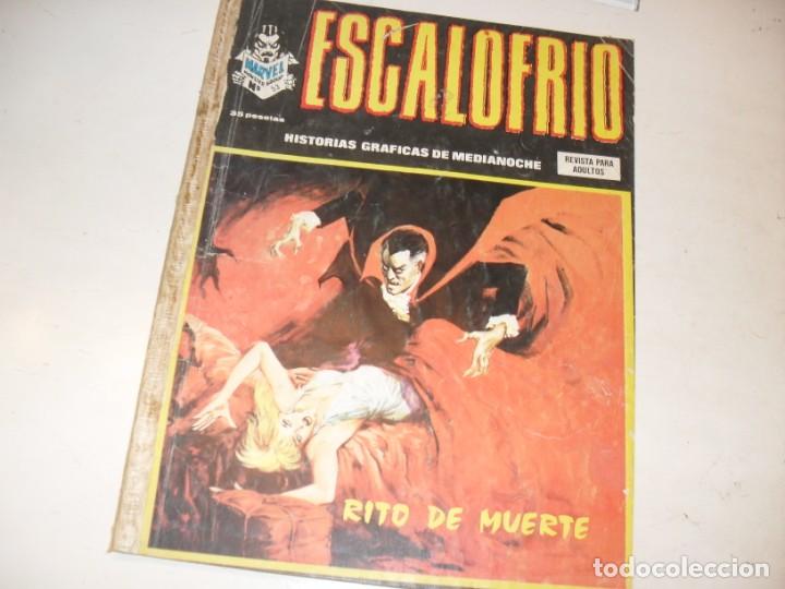 C&oacute;mics: ESCALOFRIO N&ordm;53,(DE 67).VERTICE,A&Ntilde;O 1973.TEBEO DIFICIL. - Foto 1