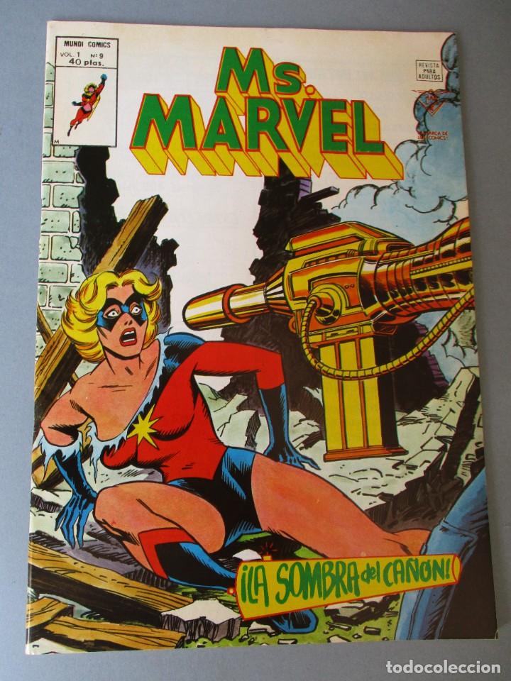 C&oacute;mics: MS. MARVEL (1978, VERTICE) 9 &middot; VII-1979 &middot; LA SOMBRA DEL CA&Ntilde;ON - Foto 1