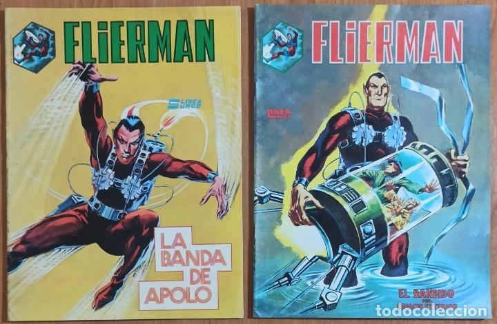C&oacute;mics: FLIERMAN DOS EJEMPLARES N&ordm;2 Y N&ordm;4 - MUNDI COMICS. - Foto 1