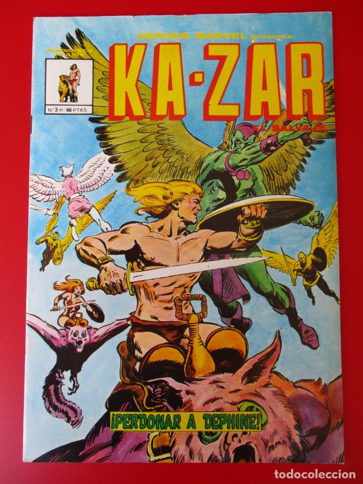 C&oacute;mics: HEROES MARVEL (1981, VERTICE) 3 &middot; I-1982 &middot; PERDONAR A DEPHINE - Foto 1