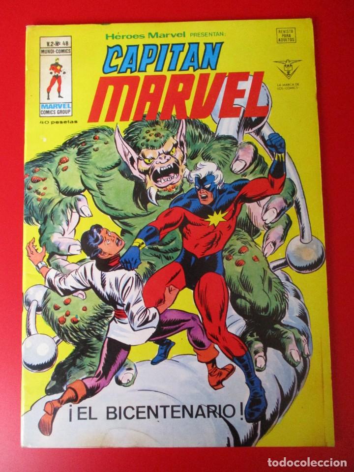 C&oacute;mics: HEROES MARVEL (1975, VERTICE) -V.2- 48 &middot; I-1979 &middot; CAPITAN MARVEL - Foto 1