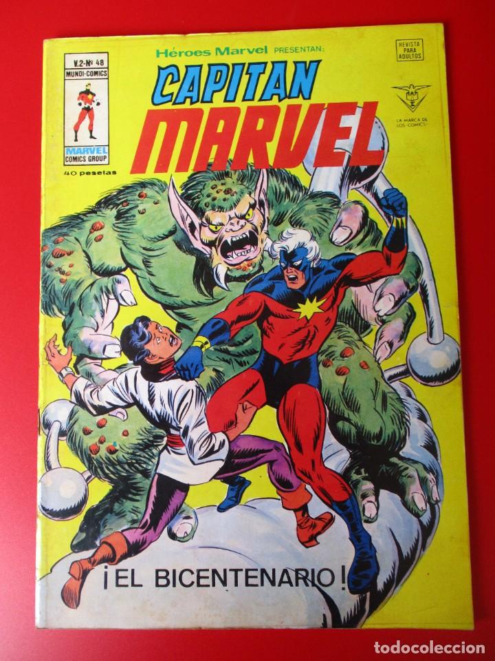C&oacute;mics: HEROES MARVEL (1975, VERTICE) -V.2- 48 &middot; I-1979 &middot; CAPITAN MARVEL - Foto 1
