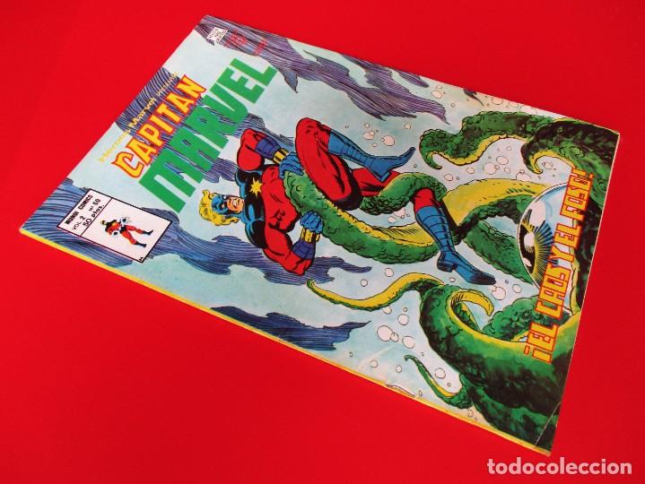 C&oacute;mics: HEROES MARVEL (1975, VERTICE) -V.2- 60 &middot; IV-1980 &middot; CAPITAN MARVEL - Foto 2