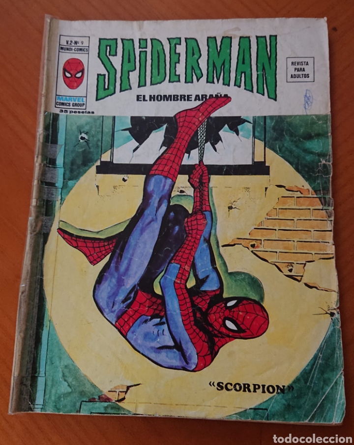 C&oacute;mics: Spiderman V&eacute;rtice original 1975. R18 - Foto 1