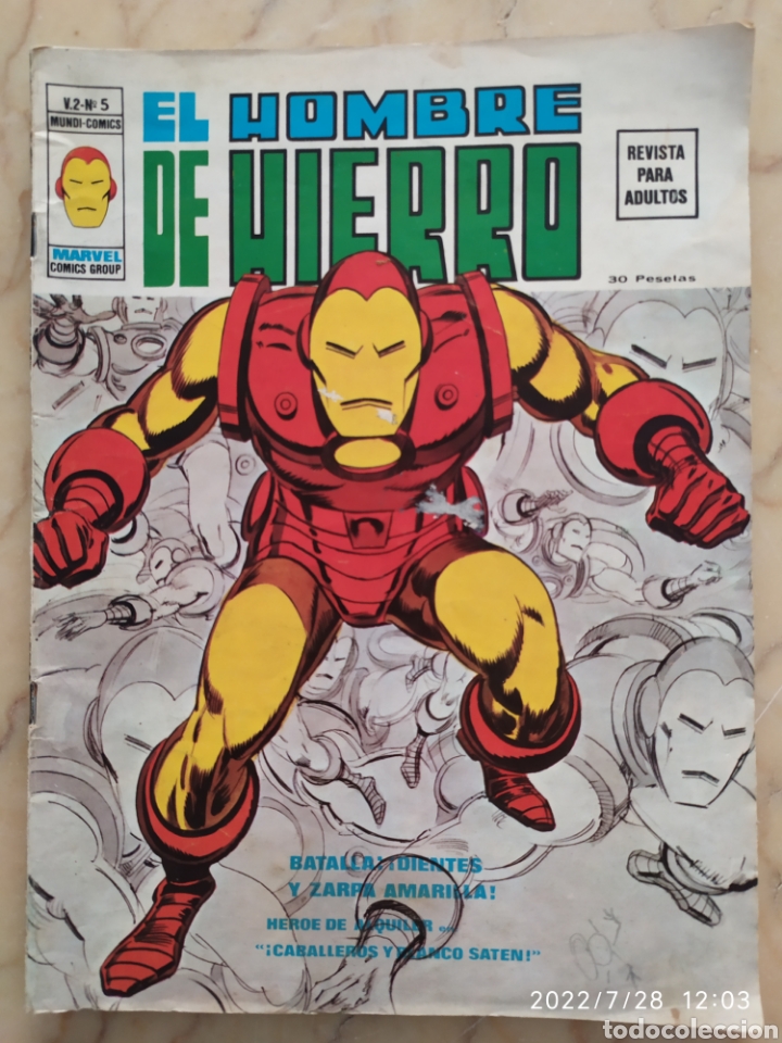 C&oacute;mics: El hombre de hierro n&deg; 5 vol 2 vertice - Foto 1