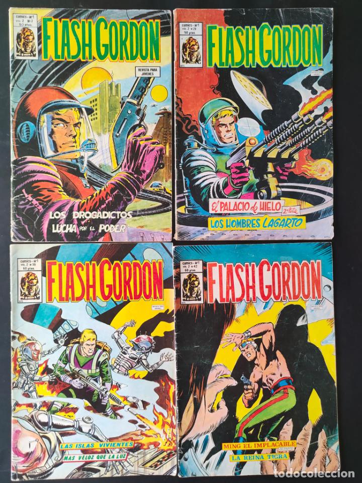 C&oacute;mics: FLASH GORDON VOL 2 NUMEROS 3,28,39,42 - Foto 1
