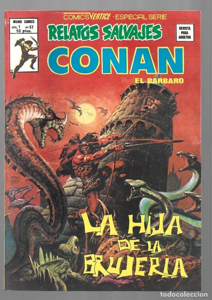 C&oacute;mics: Relatos salvajes 67: Conan, 1978, Vertice, impecable - Foto 1