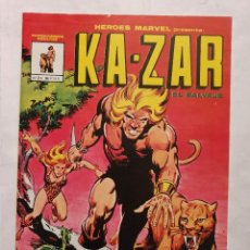 Cómics: HEROES MARVEL VOL 1 # 2 (MUNDICOMICS) KA-ZAR EL SALVAJE - 1981. Lote 354584593