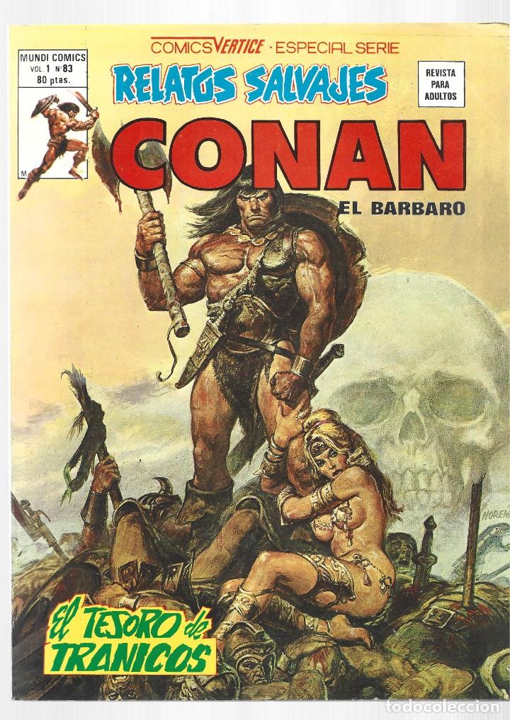 C&oacute;mics: Relatos salvajes 83: Conan, 1974, Vertice, impecable - Foto 1