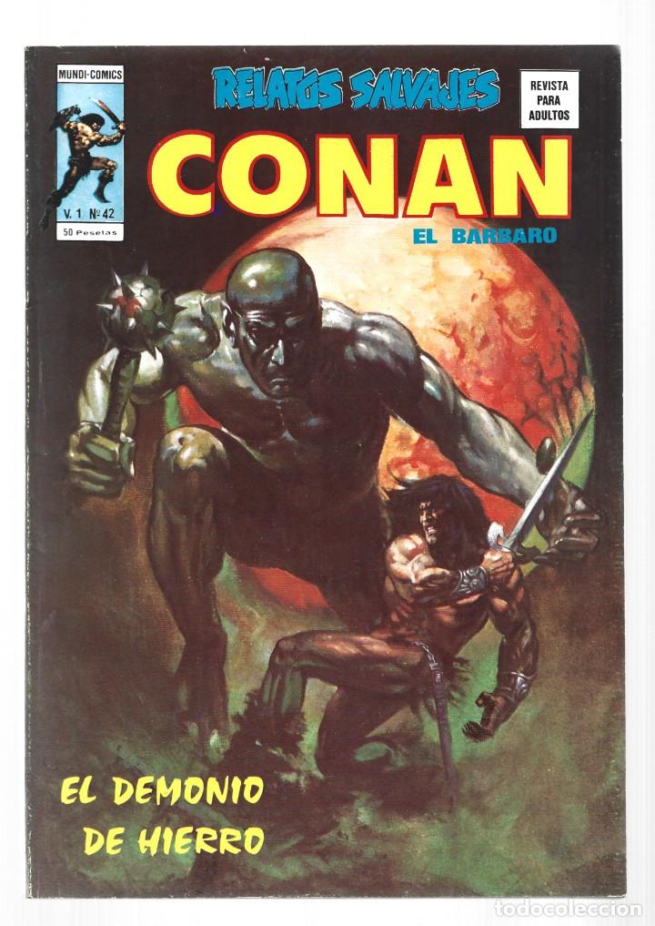 C&oacute;mics: Relatos salvajes 42: Conan, 1977, Vertice, impecable - Foto 1