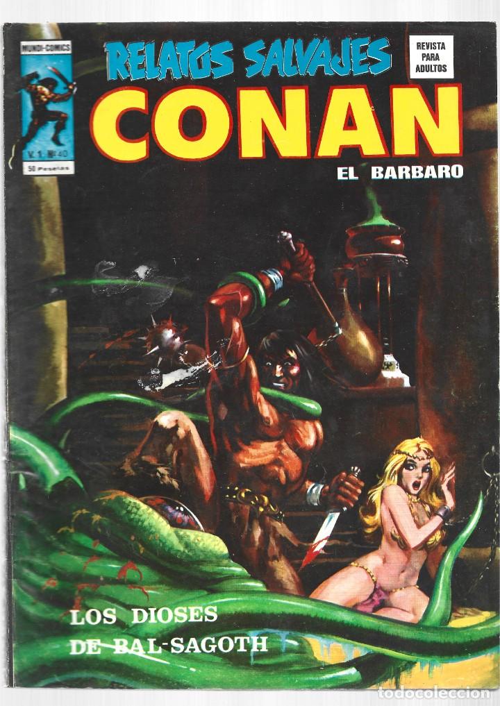 C&oacute;mics: Relatos salvajes 40: Conan, 1976, Vertice, impecable - Foto 1