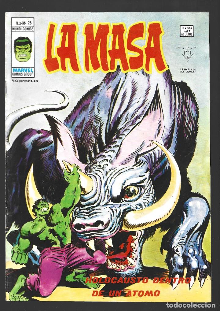 C&oacute;mics: La Masa vol. 3 n&uacute;mero 26, 1978, Vertice, impecable - Foto 1