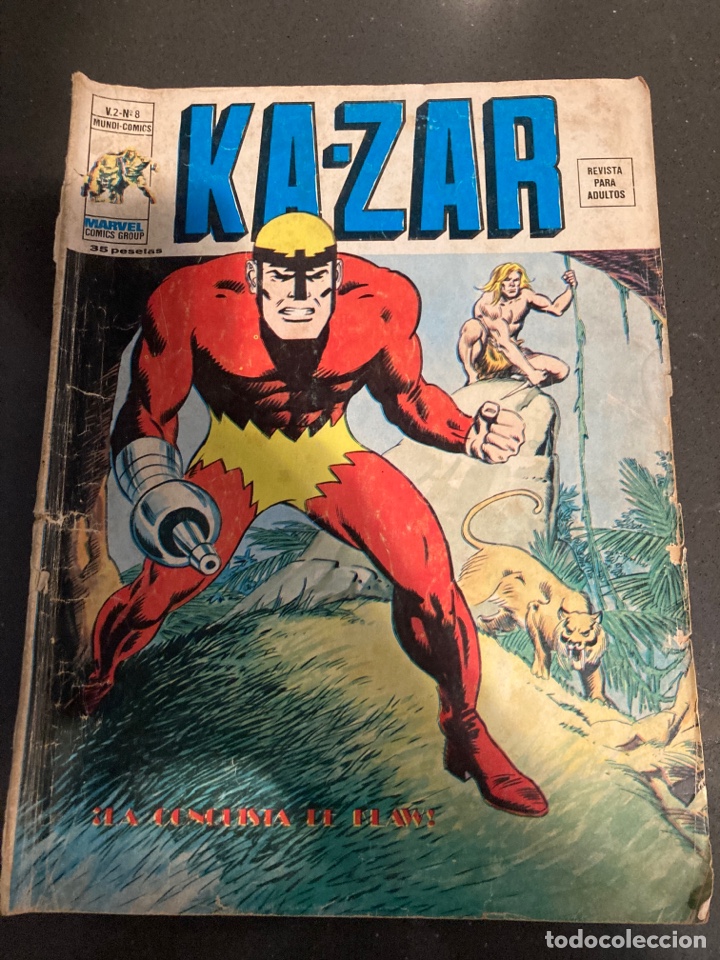 C&oacute;mics: KA Zar v2 n&uacute;mero 8 Marvel V&eacute;rtice - Foto 1