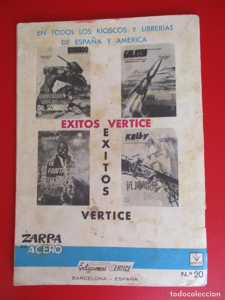 C&oacute;mics: ZARPA DE ACERO (1964, VERTICE) 20 &middot; 1965 &middot; EL ESPIRITU - Foto 3