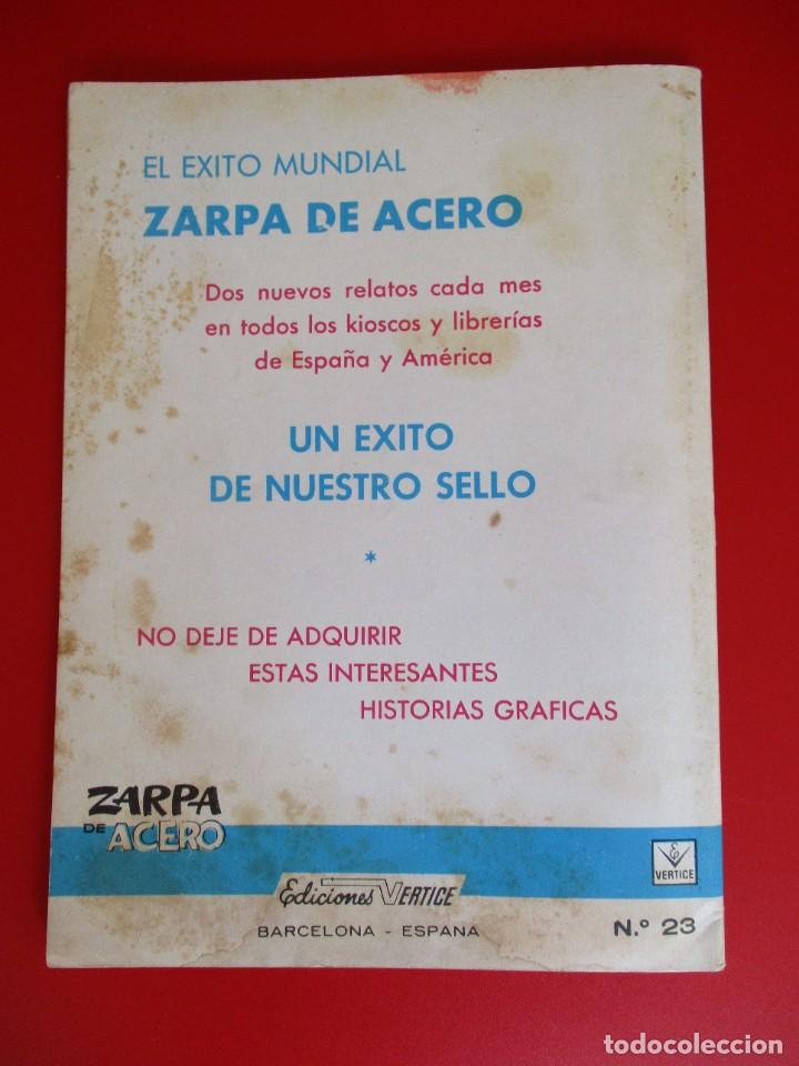C&oacute;mics: ZARPA DE ACERO (1964, VERTICE) 23 &middot; 1965 &middot; M.I.E.D.O. - Foto 3