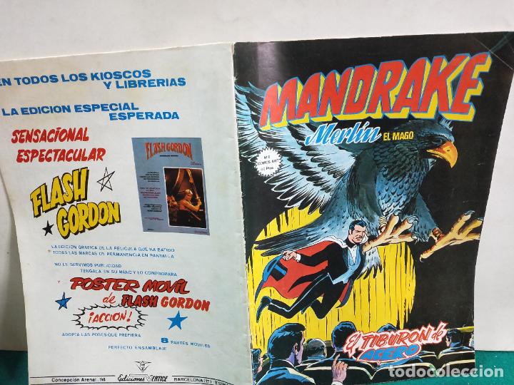 C&oacute;mics: MANDRAKE. MERLIN EL MAGO. N&ordm;8. EDICIONES VERTICE. - Foto 1