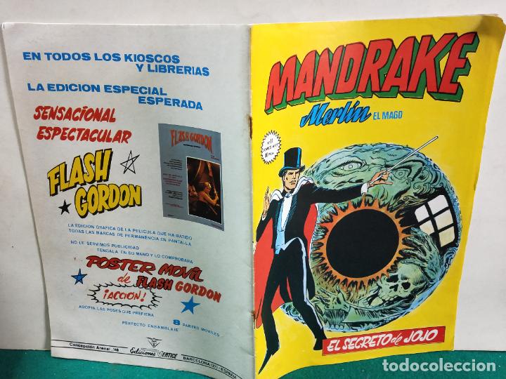 C&oacute;mics: MANDRAKE. MERLIN EL MAGO. N&ordm;11. EDICIONES VERTICE. - Foto 1