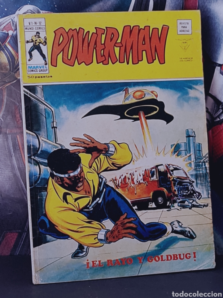 C&oacute;mics: BUEN ESTADO POWER-MAN 12 EL RARO Y GOLDBUG GRAPPA EDICIONES V&Eacute;RTICE - Foto 1
