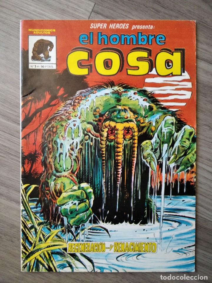 C&oacute;mics: SUPER HEROES PRESENTA EL HOBRE COSA NUMERO 3 DE VERTICE - Foto 1