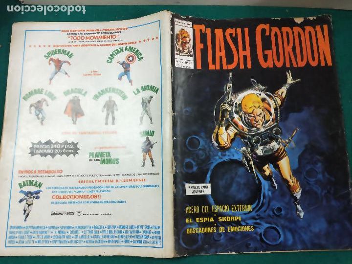 C&oacute;mics: FLASH GORDON V. 1 - N&ordm; 20. EDICIONES VERTICE 1976. - Foto 1