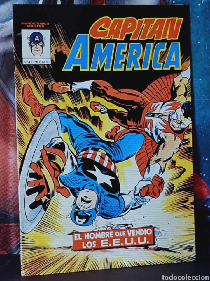 C&oacute;mics: EXCELENTE ESTADO CAPITAN AMERICA 4 EL NOMBRE QUE VENDI&Oacute; LOS E.E.U.U GRAPA EDICIONES VERTICE - Foto 1