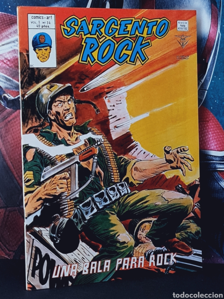 C&oacute;mics: EXCELENTE ESTADO SARGENTO ROCK 14 UNA BALA PARA GRAPA EDICIONES VERTICE - Foto 1