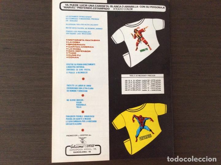 C&oacute;mics: ESCALOFR&Iacute;O VERTICE N&Uacute;MERO 50 EXCELENTE ESTADO - Foto 7