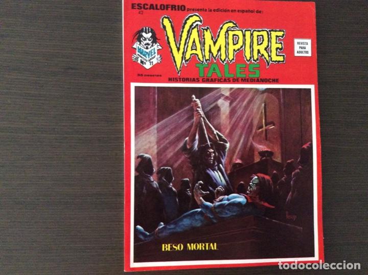 C&oacute;mics: ESCALOFR&Iacute;O VERTICE N&Uacute;MERO 42 EXCELENTE ESTADO - Foto 1