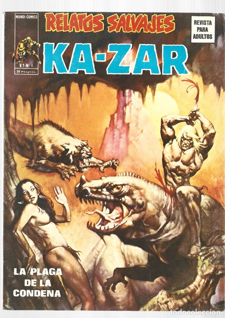 C&oacute;mics: Relatos salvajes 6: Ka-Zar, 1975, Vertice, impecable - Foto 1