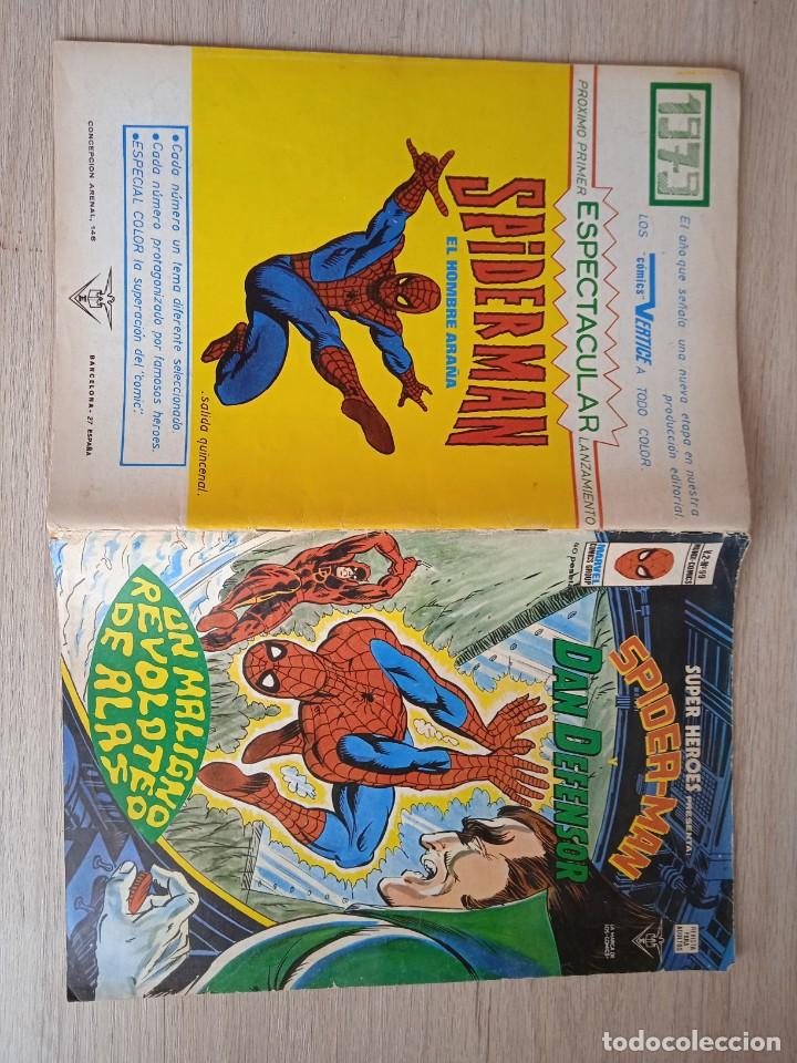 C&oacute;mics: SUPER HEROES VOL. 2 # 99 (VERTICE) - SPIDERMAN Y DAN DEFENSOR - 1979 - Foto 2
