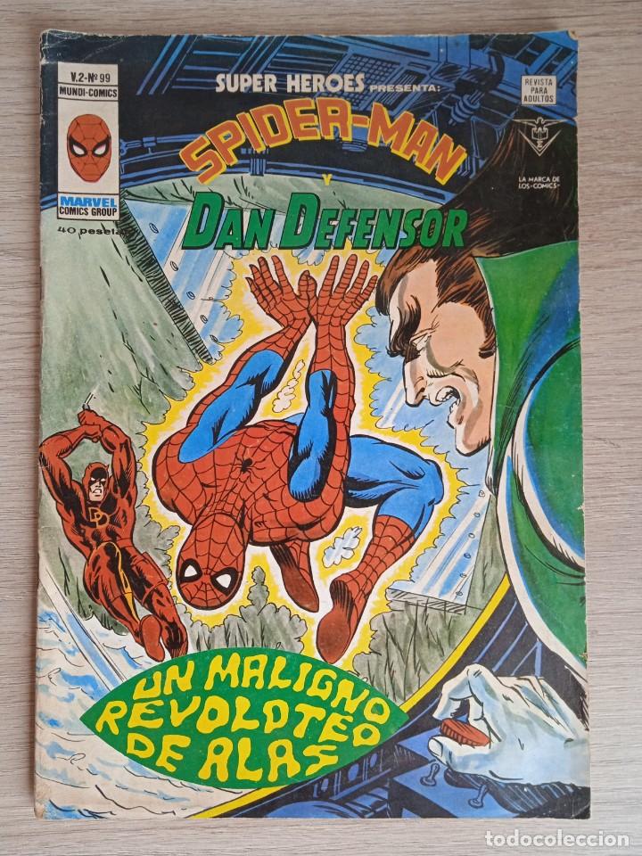 C&oacute;mics: SUPER HEROES VOL. 2 # 99 (VERTICE) - SPIDERMAN Y DAN DEFENSOR - 1979 - Foto 1