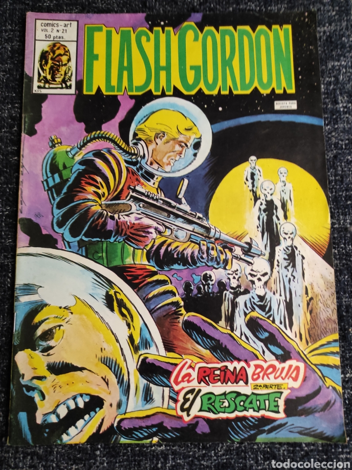 C&oacute;mics: FLASH GORDON VOL. 2 - N&ordm; 21 - edita : EDICIONES VERTICE - Foto 1