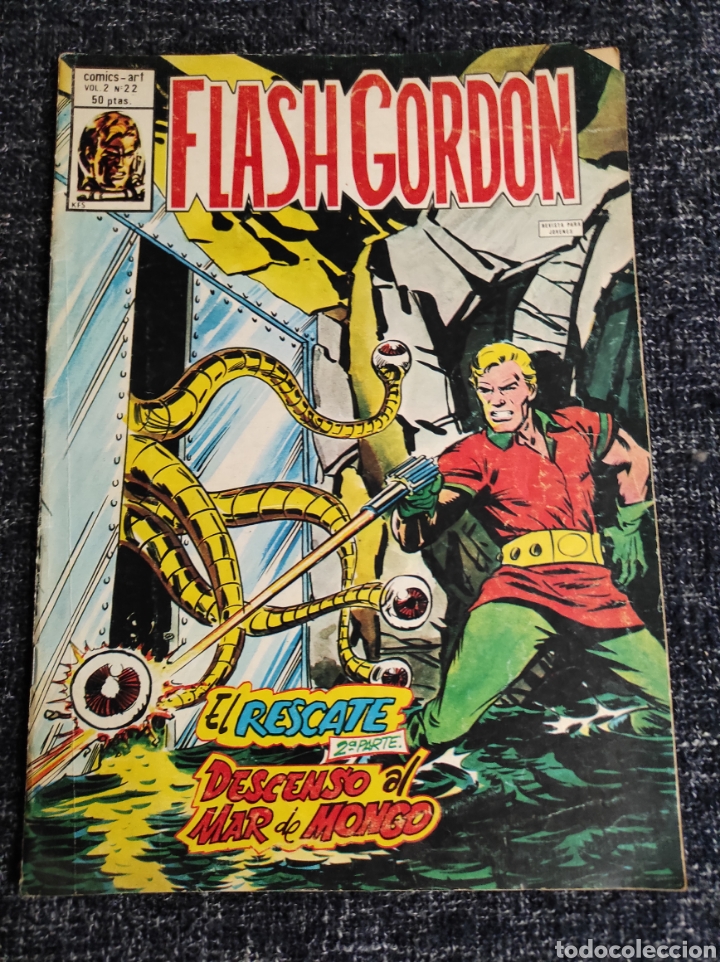 C&oacute;mics: FLASH GORDON VOL. 2 - N&ordm; 22 - edita : EDICIONES VERTICE - Foto 1