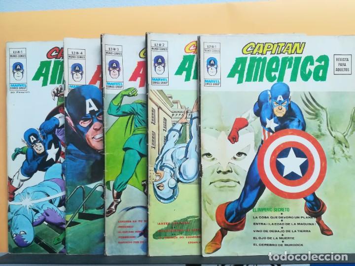 C&oacute;mics: CAPIT&Aacute;N AM&Eacute;RICA. VOL 2. V&Eacute;RTICE. &iexcl;&iexcl;COMPLETA!! - Foto 1