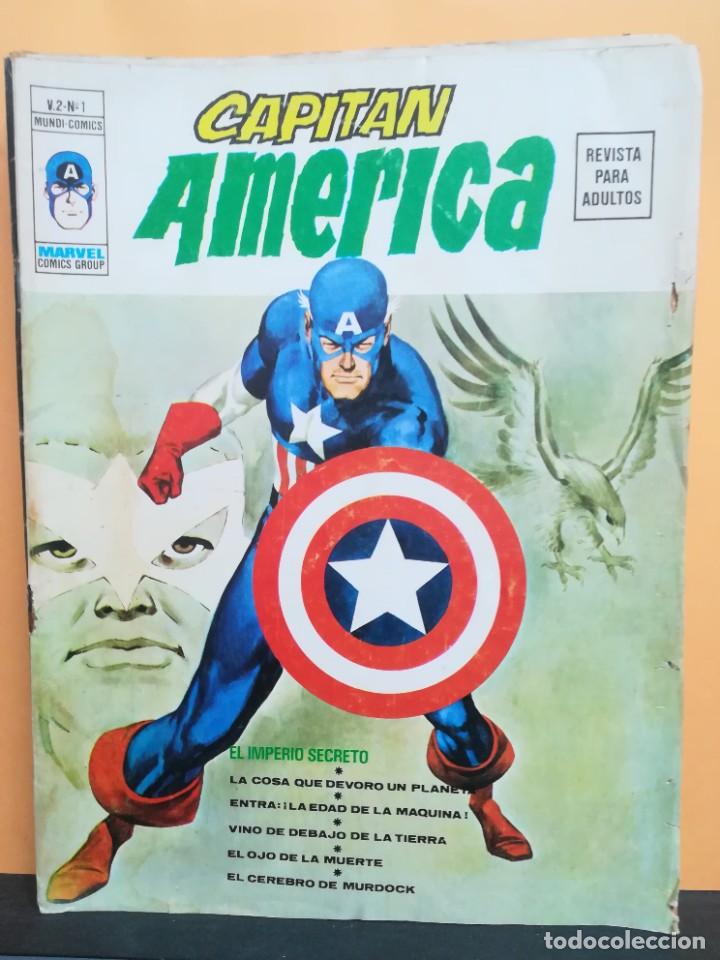 C&oacute;mics: CAPIT&Aacute;N AM&Eacute;RICA. VOL 2. V&Eacute;RTICE. &iexcl;&iexcl;COMPLETA!! - Foto 4
