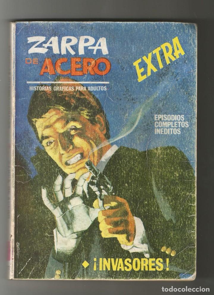 C&oacute;mics: ZARPA DE ACERO EXTRA INVASORES EDICIONES V&Eacute;RTICE BARCELONA 1966 - Foto 1