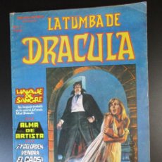 Cómics: DRACULA (1980, VERTICE) -LA TUMBA- 3 · V-1980 · ALMA DE ARTISTA. Lote 362279940