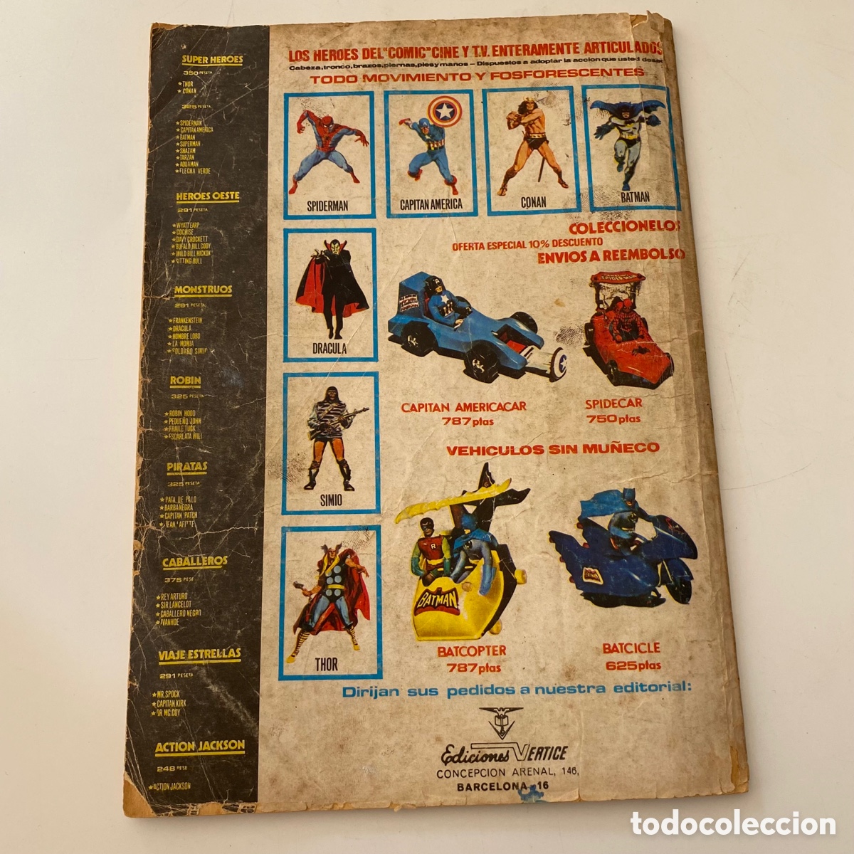 C&oacute;mics: Capit&aacute;n America V.3 n&ordm; 20 1977 Marvel Ediciones Vertice - Foto 6