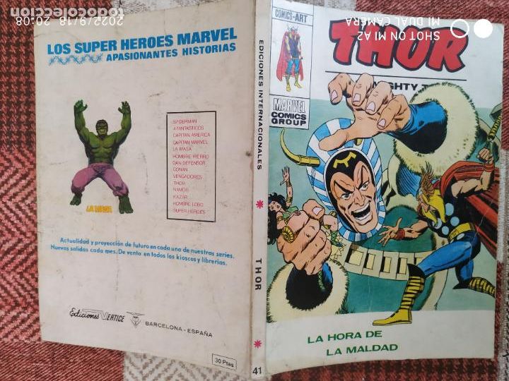 C&oacute;mics: THOR - N&ordm; 41 - TACO ED. VERTICE VOL.1 - Foto 3