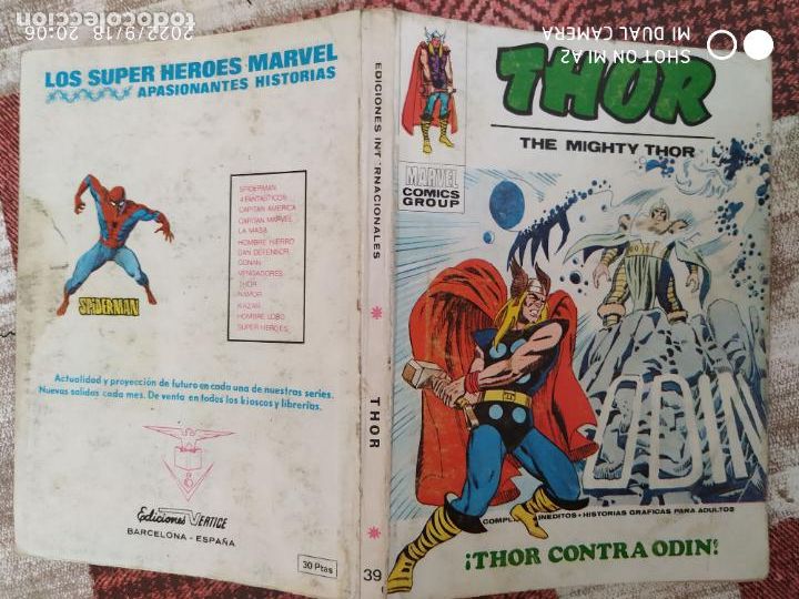 C&oacute;mics: THOR - N&ordm; 39 - TACO ED. VERTICE VOL.1 - Foto 3