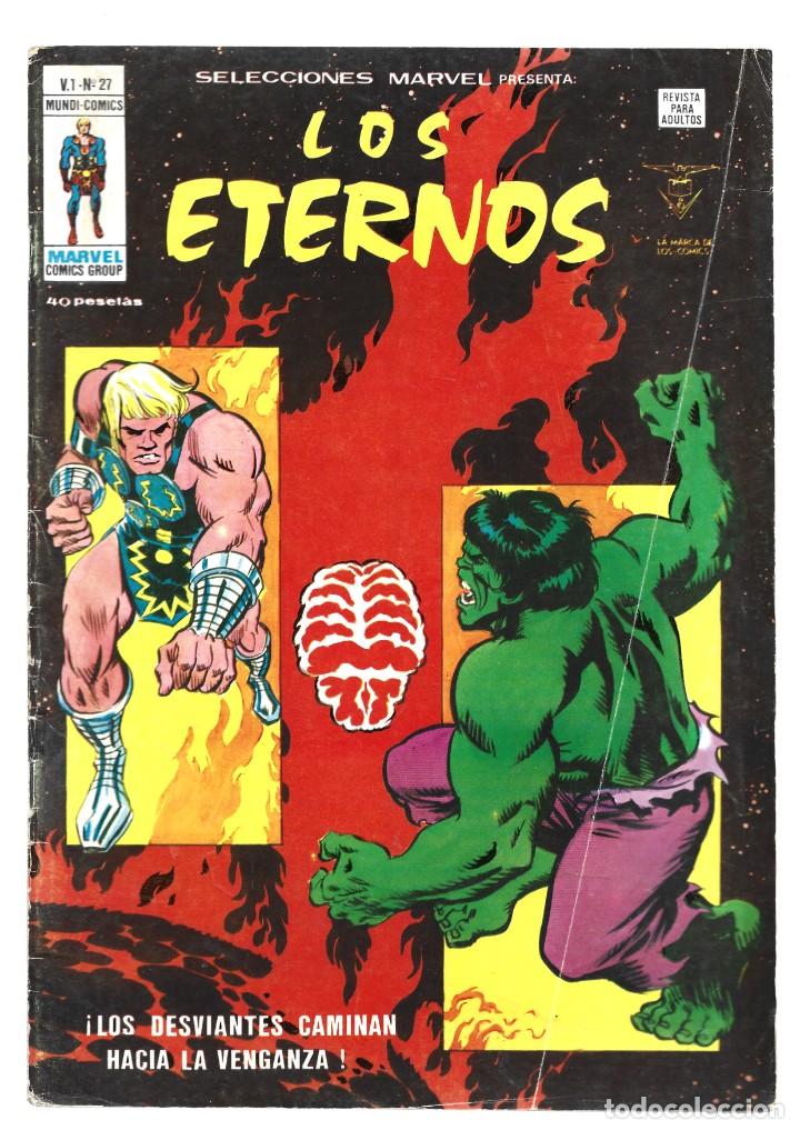 C&oacute;mics: Selecciones Marvel 27: los Eternos, 1978, Vertice. - Foto 1