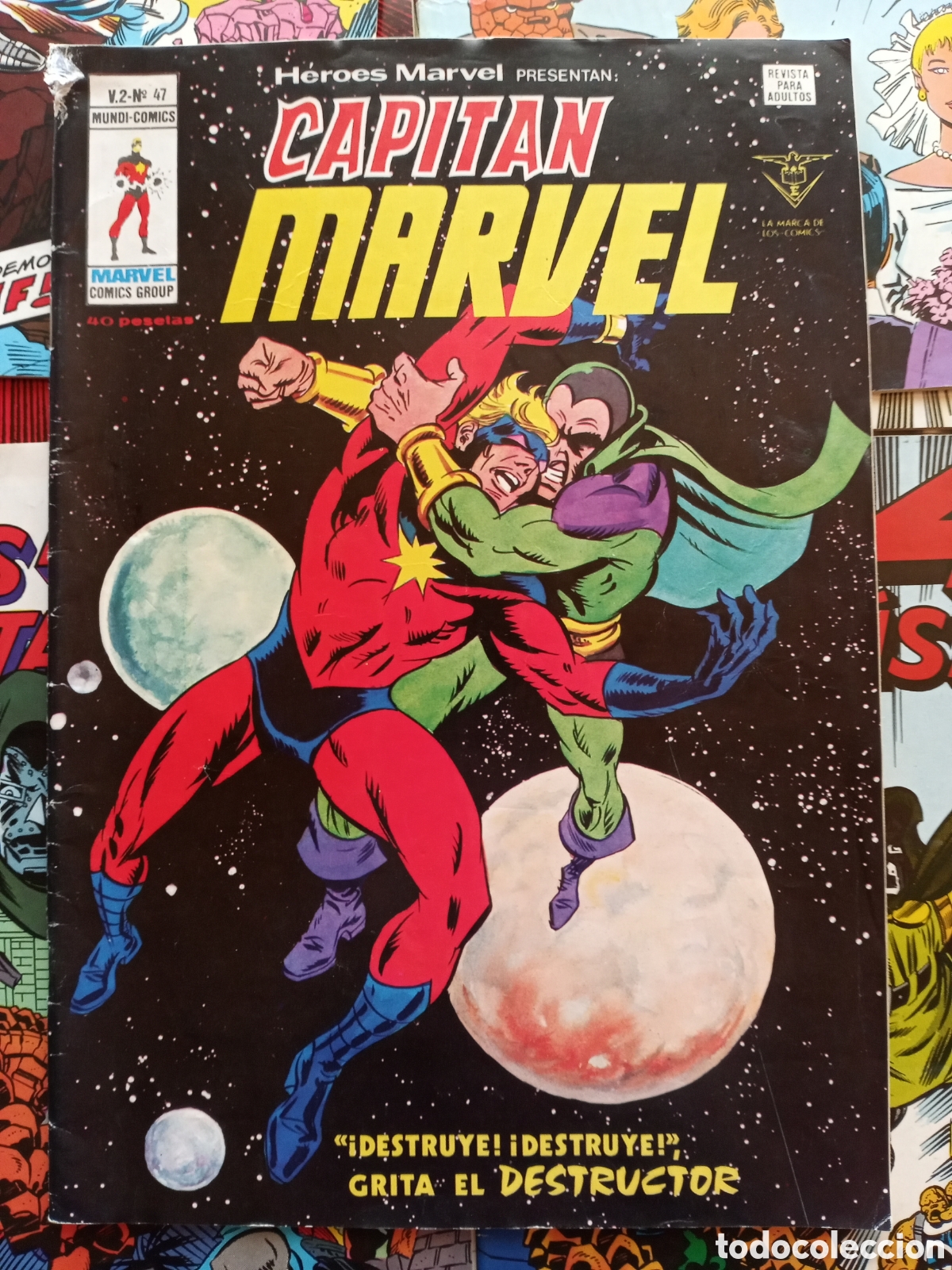 C&oacute;mics: Capit&aacute;n Marvel V. 2 n&deg; 47 cj80 - Foto 1