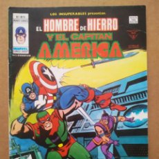 Cómics: LOS INSUPERABLES PRESENTAN EL HOMBRE DE HIERRO Y EL CAPITÁN AMÉRICA V.1 N°13 (VÉRTICE/MUNDI, 1978).. Lote 364639726