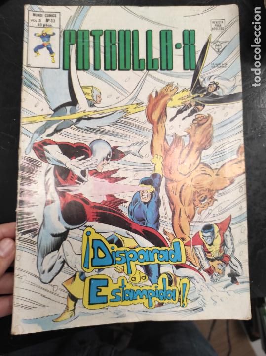 C&oacute;mics: LA PATRULLA-X vol.3 n&ordm; 33 - V&eacute;rtice - Foto 1