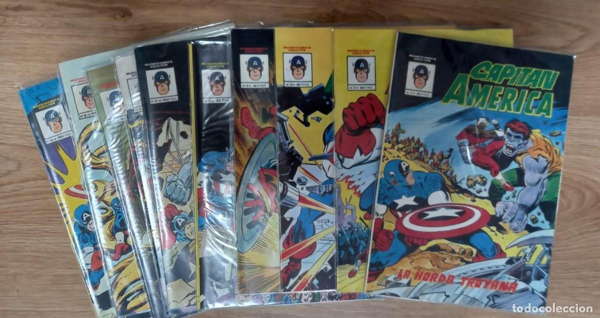 C&oacute;mics: CAPIT&Aacute;N AM&Eacute;RICA (L&Iacute;NEA 81) - V&Eacute;RTICE / COLECCI&Oacute;N COMPLETA - Foto 2